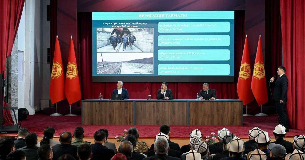Промышленное производство в Кадамжайском районе достигло 2,5 млрд сомов