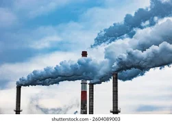 smoke-billowing-factory-chimneys-highlighting-260nw-2604089003.webp